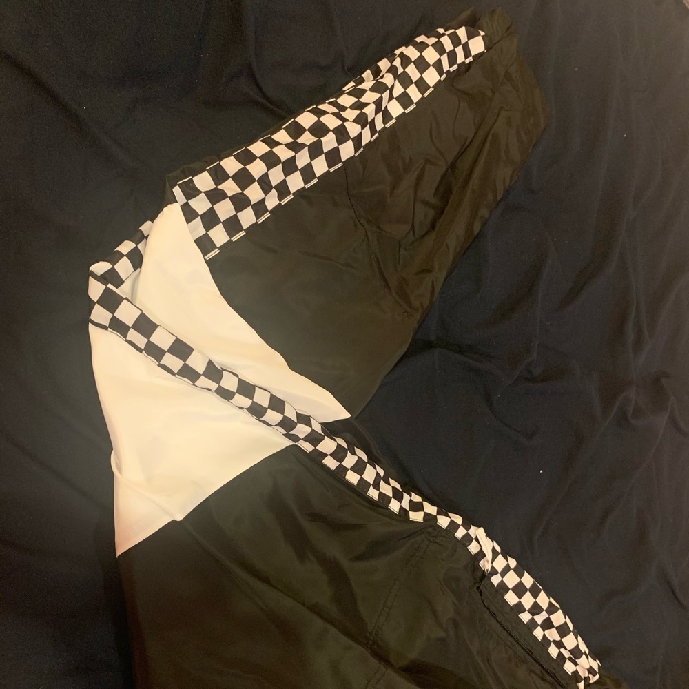 Checker black and white pants *on hold*